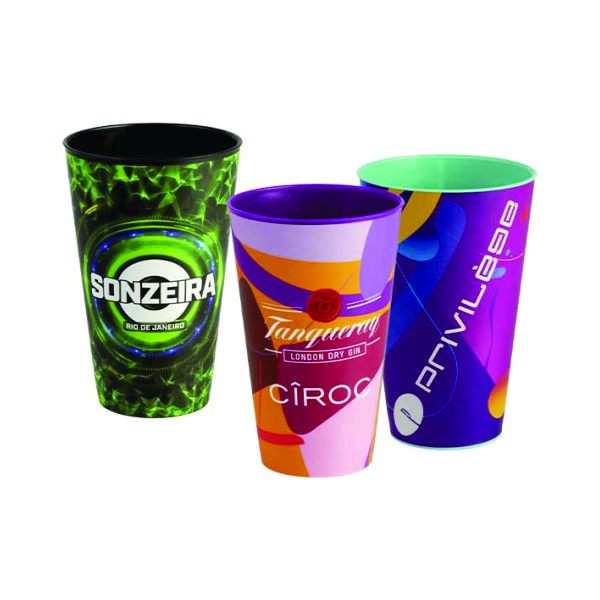 Copos ecológicos personalizados para festa