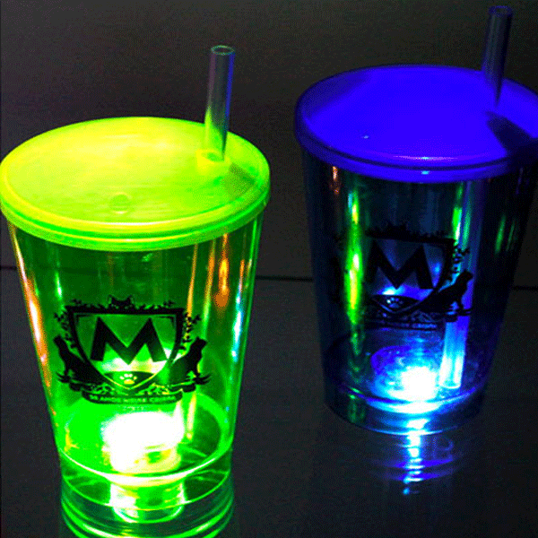 Copos personalizado com led