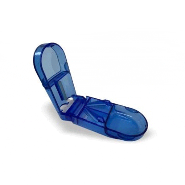 Cortador De Comprimidos E Porta Remédios Com Reservatório