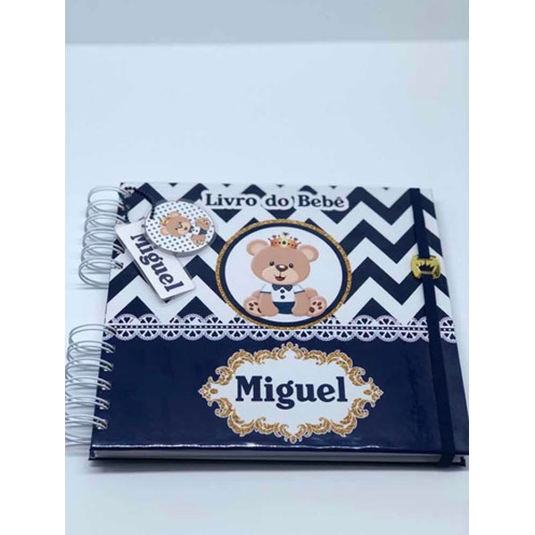 Diário do bebê personalizado