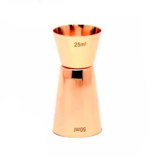 Dosador Duplo 25X50 Cobreado