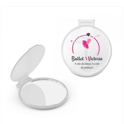Espelho de Bolsa Brinde Personalizado