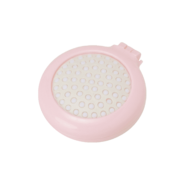 Espelho de Bolsa com Escova Outubro Rosa