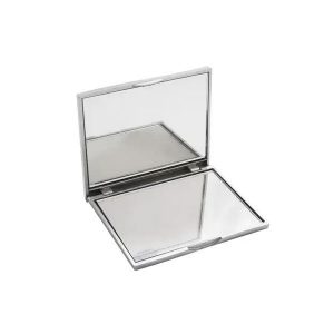 Espelho de Plástico Duplo Maquiagem