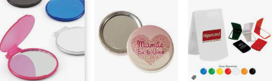 Espelho personalizado para Bolsas