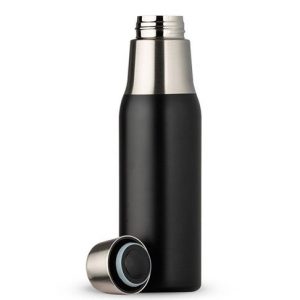 Garrafa Térmica Personalizada Preto Fosco