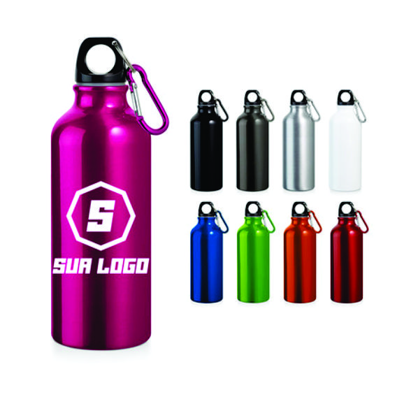 Garrafa de Alumínio Esportiva Personalizada