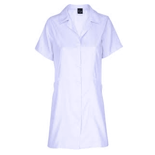 Jaleco Manga Curta Feminino Acinturado