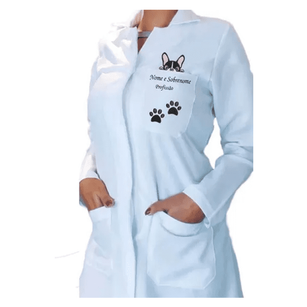 Jaleco Personalizado Med. Veterinária