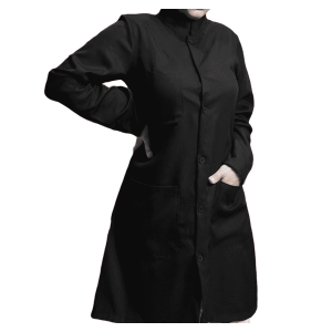 Jaleco Stylish Feminino - Preto
