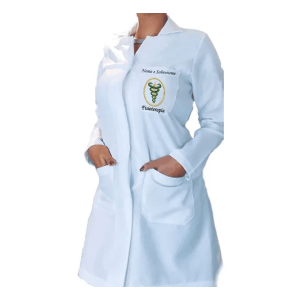 Jaleco personalizado bordado