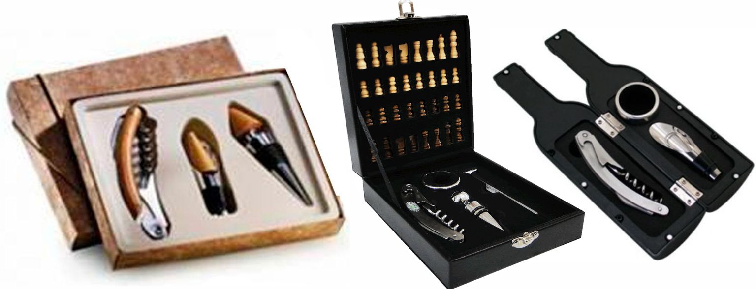 Kit vinho com 3 peças