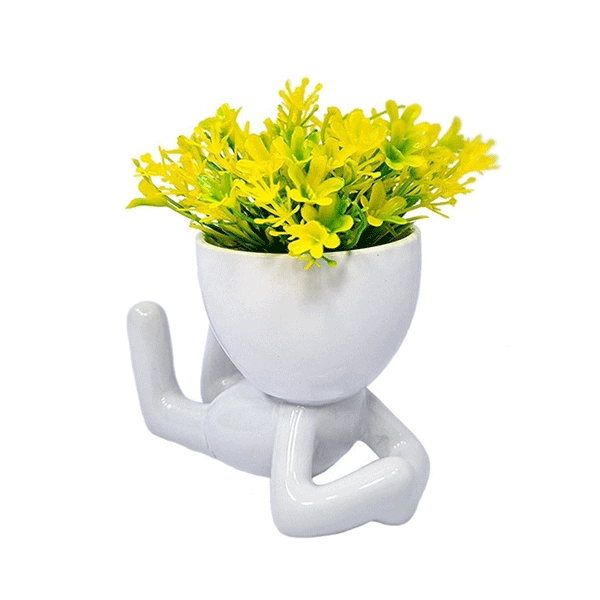 Kit 3 Vasos 10cm Bbb Bob Criativo Suculentas