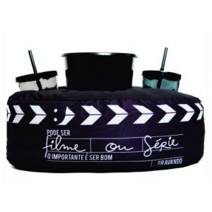 Kit Almofada com Porta Pipoca