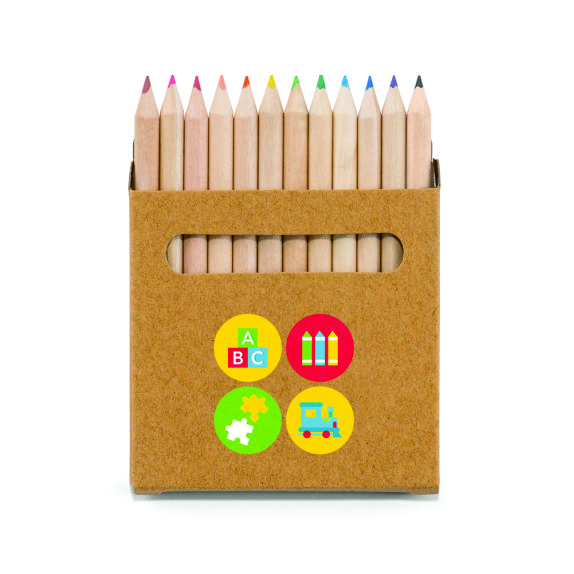 Kit Lapis de Cor para Colorir Personalizado