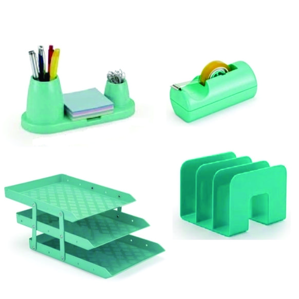 Kit Organizador Mesa Escritório