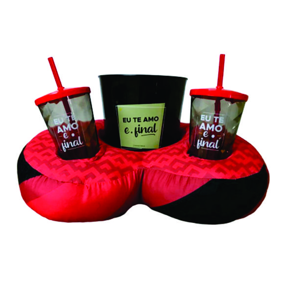 Kit Pipoca Almofada