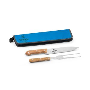 Kit churrasco azul personalizado