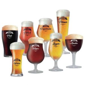 Kit copos de cerveja