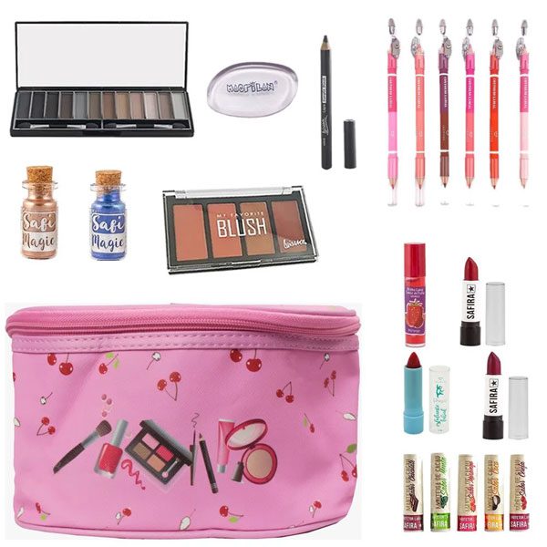 Kit de maquiagem completo