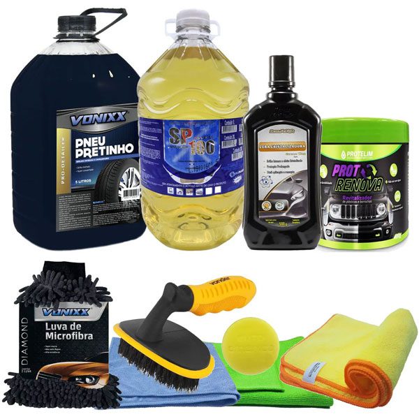 Kit lavagem automotiva