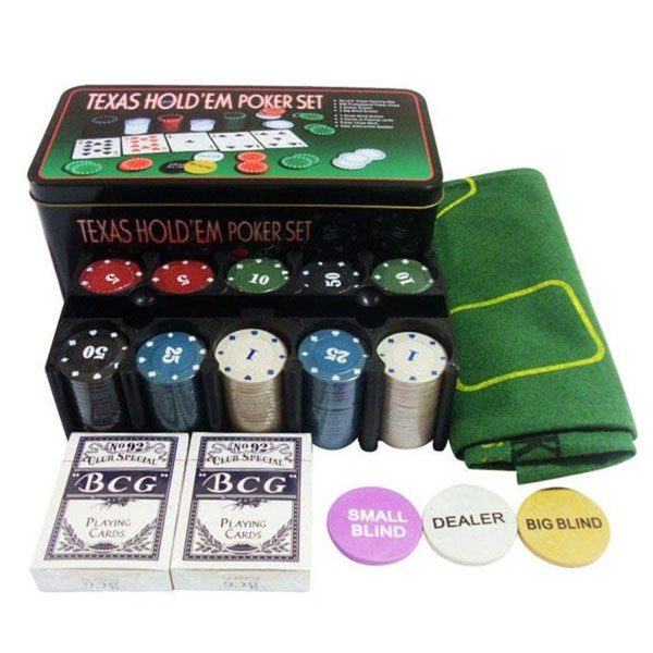 Kit poker 200 fichas