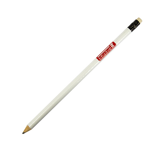 Lápis com borracha personalizado