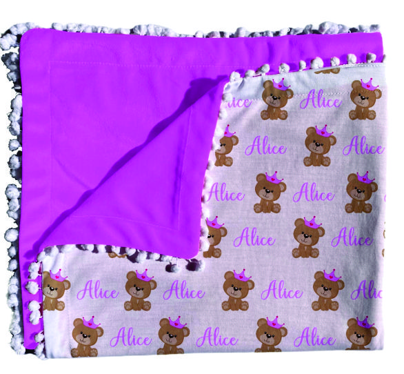Manta Personalizada de Bebe
