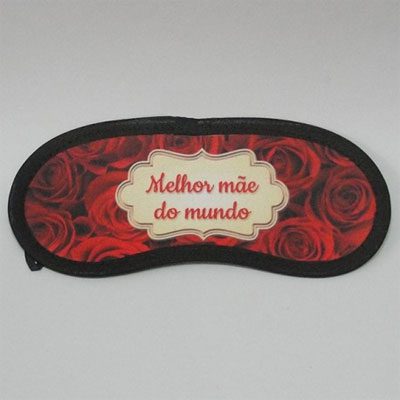 Mascara de Dormir Personalizada Dia Das Mães