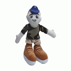 Mascote de Pelúcia Adidas Personalizado