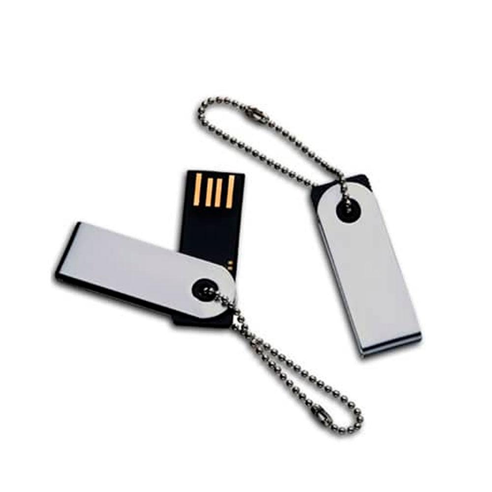 Mini Pen Drive Personalizado Giratório