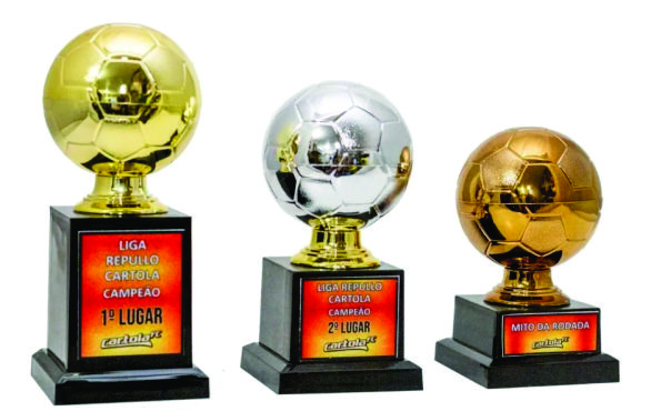 Mini troféu personalizado