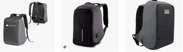 Mochila antifurto personalizada para brindes