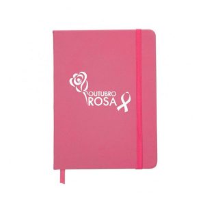 Moleskine Outubro Rosa Personalizada