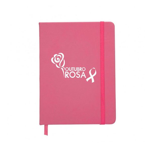 Moleskine Outubro Rosa Personalizada