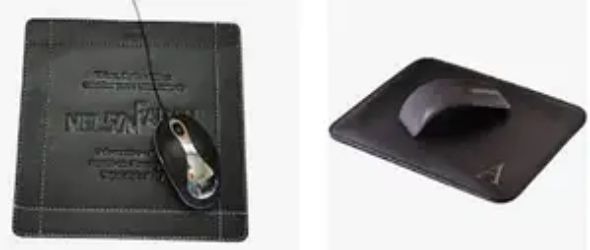 Mouse Pad Personalizado Couro