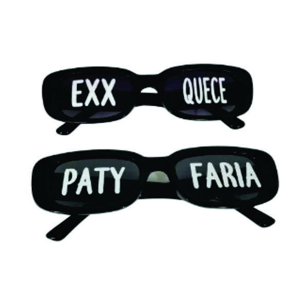 Óculos personalizado para festa