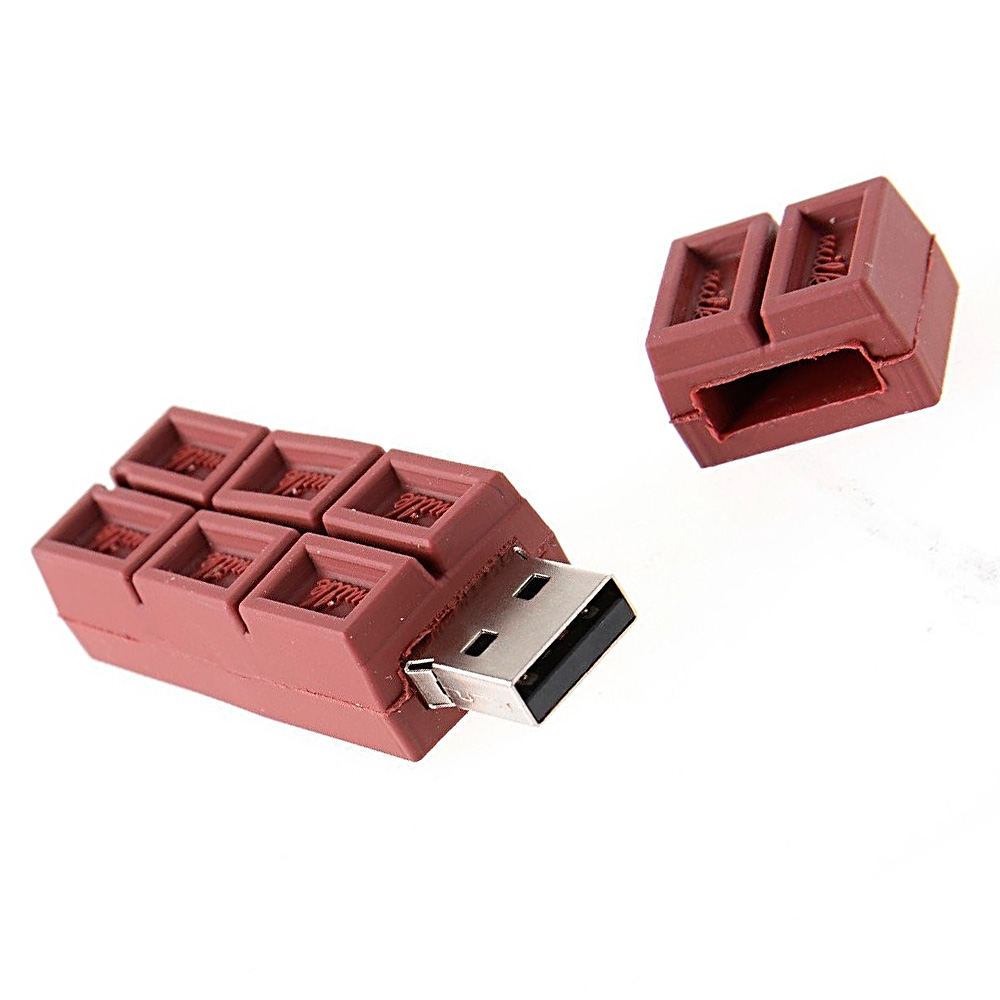 Pen Drive Barra de Chocolate