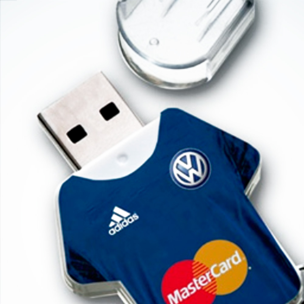 Pen Drive com Formato de Camiseta