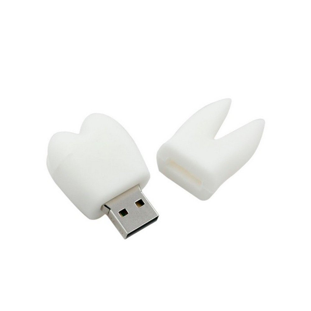 Pen Drive no Formato de Dente