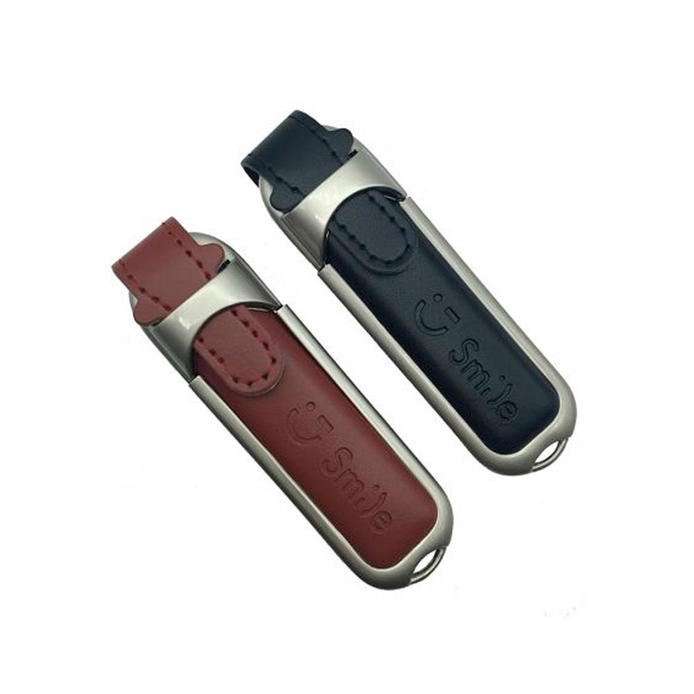 Pen Drives de Couro Personalizados