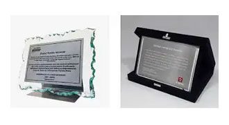 Placas de homenagem personalizadas