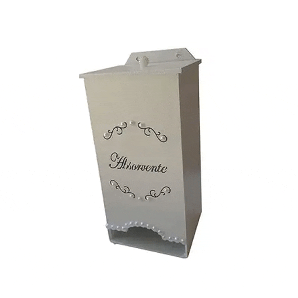 Porta Absorventes MDS Branco