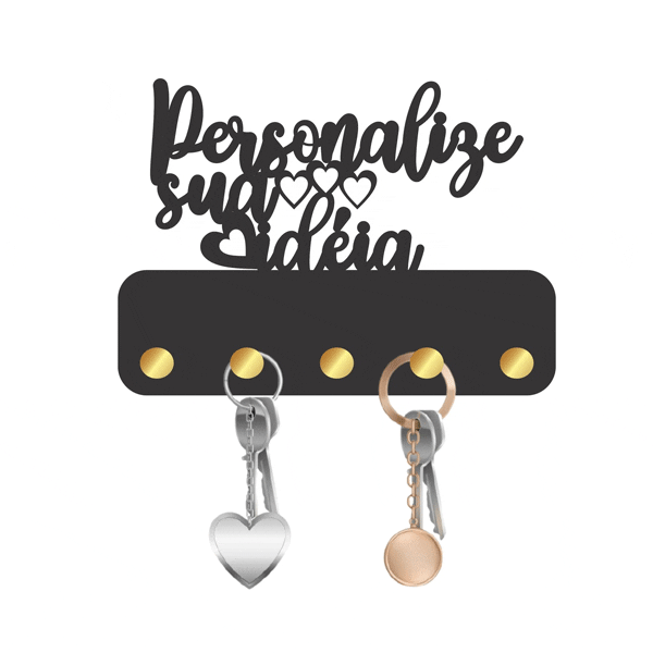 Porta-chaves personalizado