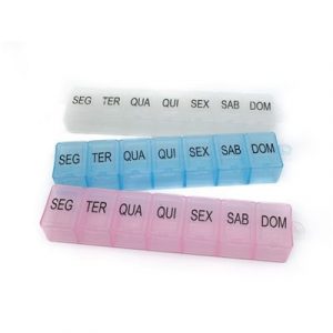 Porta comprimidos diário