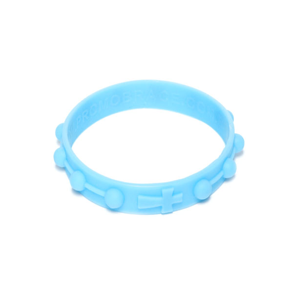 Pulseira de Silicone Religiosa