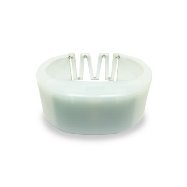 Pulseira flexível em silicone com LED – Ativada por controle remoto