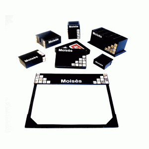 Risque e Rabisque em Organizador de Mesa Personalizado