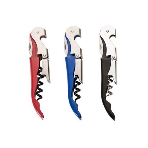 Saca rolhas personalizado com abridor e canivete