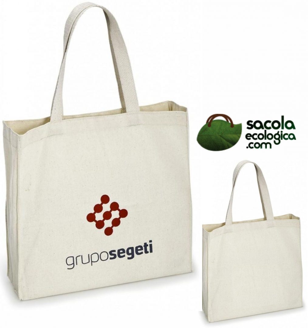 Sacola Retornável Personalizada 40x40x10 CM